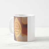 Goldblatt, "Sie sind- eine Edelstein-Tasse. " Kaffeetasse (Vorderseite Links)