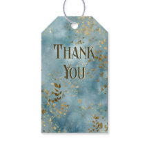 Goldblatt- und Türkismuster Botanische Goldakzente