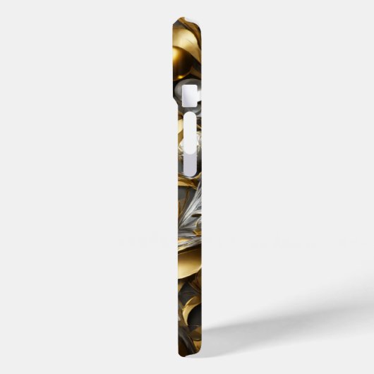 Goldblattthemen Case-Mate iPhone Hülle (Rückseite / Links)