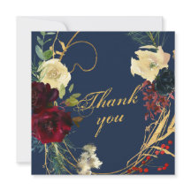 Goldblaue Aquarellblume Rose Wreath Wedding