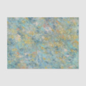 Goldblaues abstraktes seidenpapier (Vorderseite)