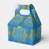 goldblaues Tantriksymbol Geschenkschachtel (Rückseite)