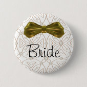 GoldBling Braut-Knopf-Button Button (Vorderseite)