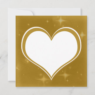GoldBling Heart Foto Personalisiert Card Feiertagskarte
