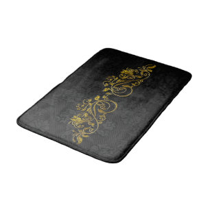 Goldblume Badematte
