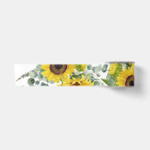 Goldblume Eucalpytus Greenery Satinband (Vorderseite)