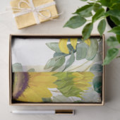 Goldblume Eucalpytus Greenery Seidenpapier (Geschenk)