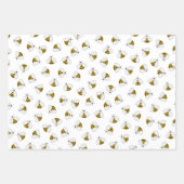 Goldblume Geschenkpapier Set (Vorderseite 2)
