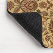 GoldBlumen-Arabeskeorientale tapastery Mousepad (Ecke)