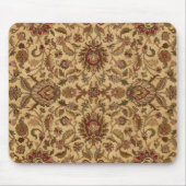 GoldBlumen-Arabeskeorientale tapastery Mousepad (Vorne)