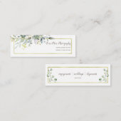 GoldblumenBoho | Fotografie Visitenkarte-| Mini Visitenkarte (Vorne/Hinten)