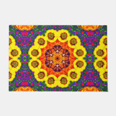 Goldblütenkaleidoskop Fußmatte (Vorderseite)
