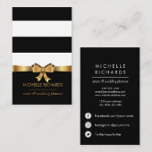 Goldbock| berufliche Social Media - Icons Visitenkarte (Vorne/Hinten)