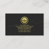 Goldbörse Devisenhändler Visitenkarte (Rückseite)