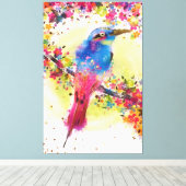 Goldbrasse Blume Blossom Wasserfarbe Leinwanddruck (Insitu (Holzboden))