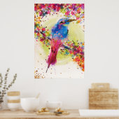 Goldbrasse Blume Blossom Wasserfarbe Poster (Küche)