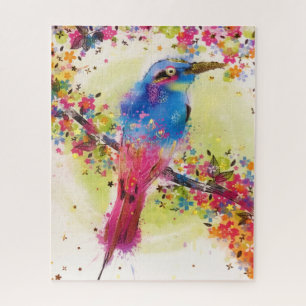 Goldbrasse Blume Blossom Wasserfarbe Puzzle