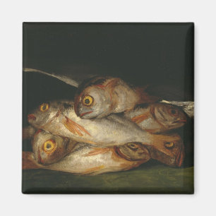Goldbrasse (Still Life) (Francisco de Goya) Magnet