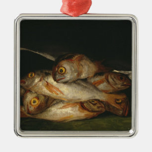 Goldbrasse (Still Life) (Francisco de Goya) Ornament Aus Metall