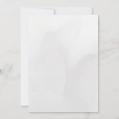 Goldbrasse Verzierte Ecke 20. Geburtstag Einladung (Rückseite)