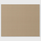 Goldbraun Geschenkpapier (Flach)