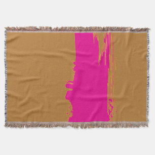 Goldbraun  PinkSplashWurfdecke Decke