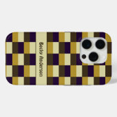 Goldbraune Farbgebung Case-Mate iPhone Hülle (Rückseite (Horizontal))