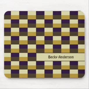 Goldbraune Farbgebung Mousepad