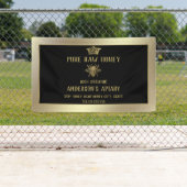 Goldbraune Honigbiene Banner (Insitu)