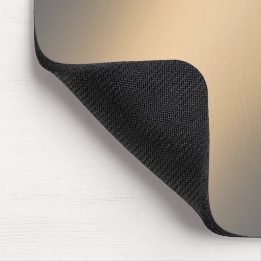 Goldbraune Mondlichtombre Mousepad (Ecke)