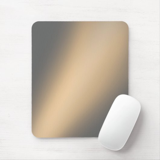 Goldbraune Mondlichtombre Mousepad (Mit Mouse)
