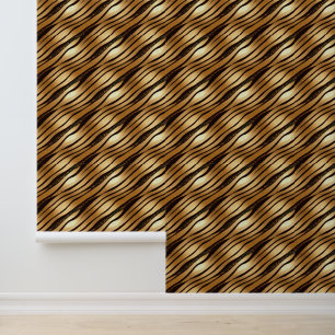 Goldbrauner Leopard Tapete