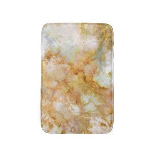Goldbrauner Marmor Badematte