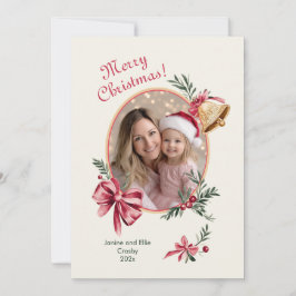 Goldbrells Pink Bows Foto Weihnachten