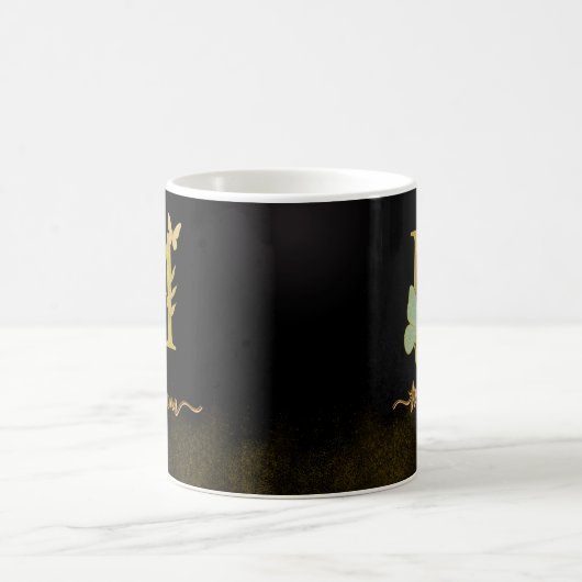 Goldbrief M Schmetterling-Tasse Kaffeetasse (Mittel)