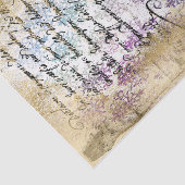 Goldbrief Seidenpapier (Ausschnitt)