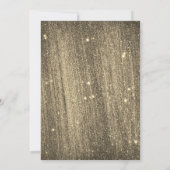 Goldbriefe, die fabelhaft Save the Date sind Einladung (Rückseite)