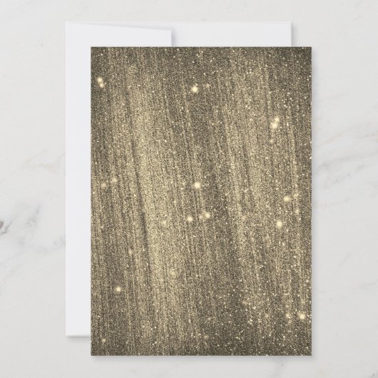 Goldbriefe, die fabelhaft Save the Date sind Einladung (Rückseite)