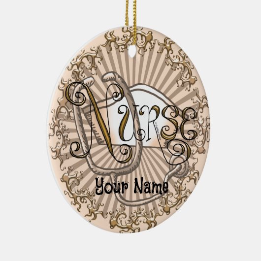 Goldbriefe Keramik Ornament (Rechts)