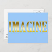 Goldbriefe stellen sich T - Shirt, Tasse, Geschenk Postkarte (Vorne/Hinten)