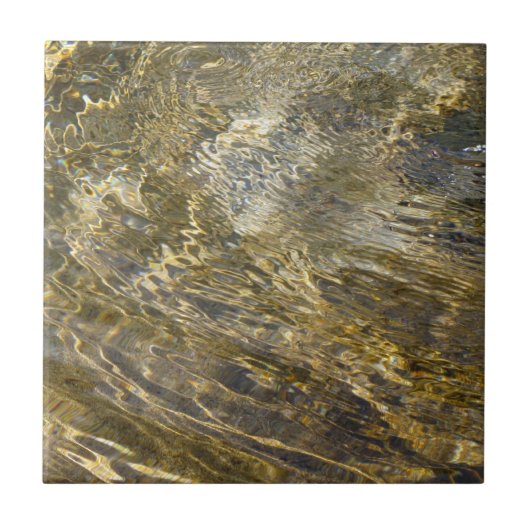 Goldbrunnen Fliese (Vorderseite)