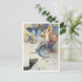 Goldbrunnen von Warwick Goble Postkarte (Stehend Vorderseite)