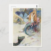 Goldbrunnen von Warwick Goble Postkarte (Vorne/Hinten)