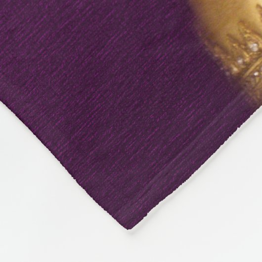 Goldbuddha Fleecedecke (Ecke)