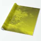 Goldbuddha Geschenkpapier (Ungerollt)