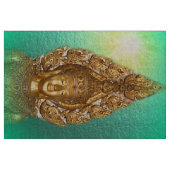 Goldbuddha in Münze Stoff (Yard (91,4 cm))