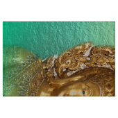 Goldbuddha in Münze Stoff (Fat Quarter (45,7 x 55,9 cm))