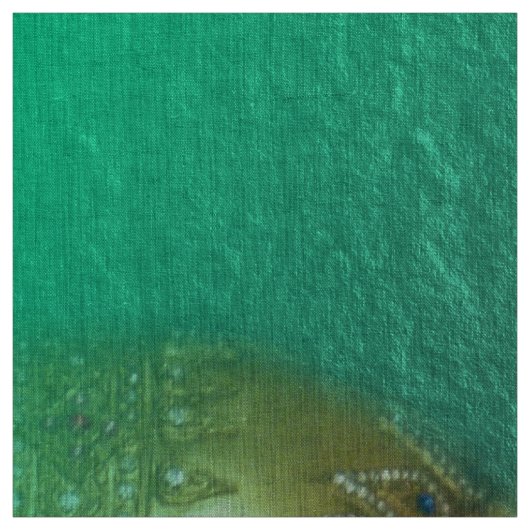 Goldbuddha in Münze Stoff (Muster)