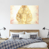 Goldbuddha Leinwanddruck (Insitu (Schlafzimmer))