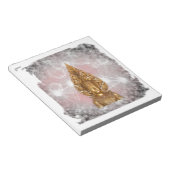 Goldbuddha Notizblock (angewinkelt)